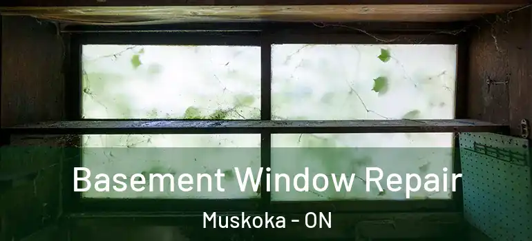  Basement Window Repair Muskoka - ON