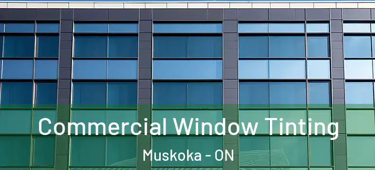  Commercial Window Tinting Muskoka - ON