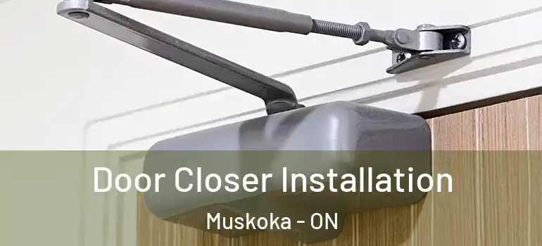  Door Closer Installation Muskoka - ON