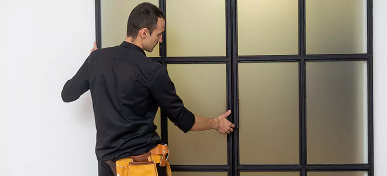 Patio French door installation in Muskoka, ON