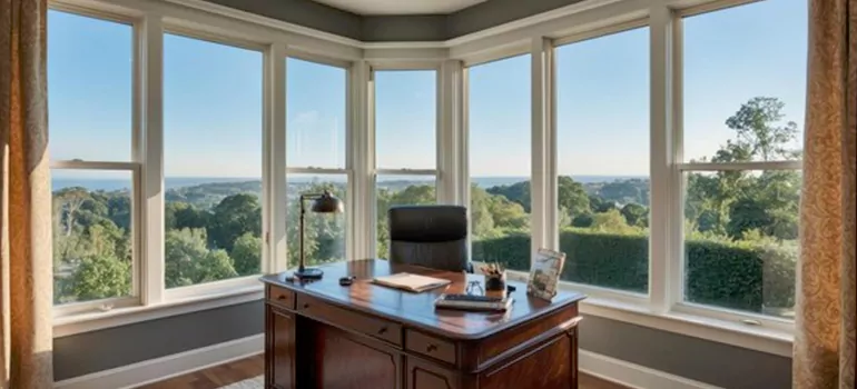 Residential Bow Window Installation in Muskoka, ON