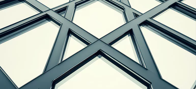 Geometric Window Shades in Muskoka, ON