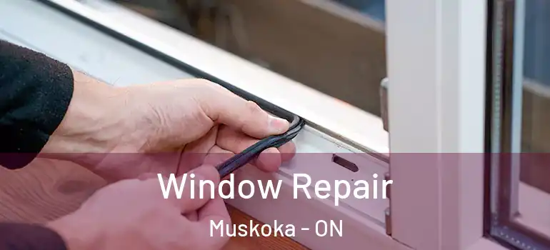  Window Repair Muskoka - ON